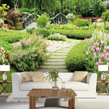 custom-wall-mural-wallcovering-living-room-decor-nature-landscape-wallpaper-garden-flowers