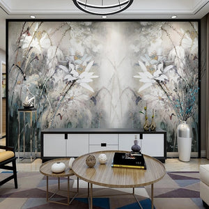 custom-mural-wallpaper-retro-oil-painting-hand-painted-lotus-flower-tv-background-wall-papers-home-decor-for-living-room-bedroom-papier-peint
