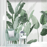 custom-mural-wallpaper-papier-peint-papel-de-parede-wall-decor-ideas-for-bedroom-living-room-dining-room-wallcovering-Tropical-Plant-Leaves-Small-Fresh