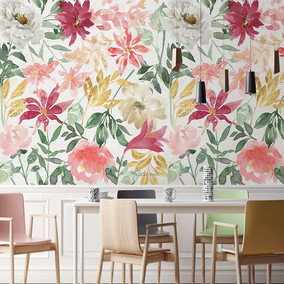 custom-nordic-flower-modern-wallpaper-couple-dining-room-decoration-sofa-art-wallpaper-bedroom-tv-background-mural-papier-peint