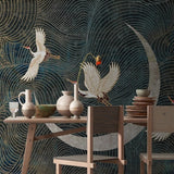 custom-wallpaper-mural-abstract-line-crane-moon-green-mural-bedroom-living-room-sofa-background-wall-decor-wallpaper-papier-peint
