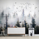 custom-photo-hand-painted-forest-clouds-flying-birds-oil-painting-bedroom-study-living-room-sofa-tv-background-mural-wall-paper-papier-peint