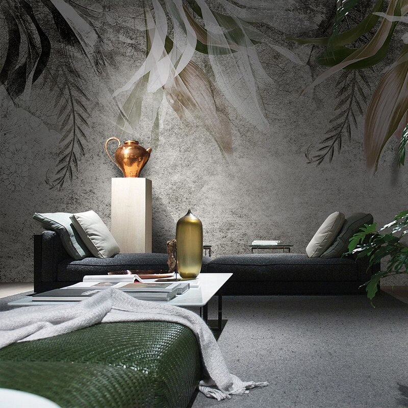 custom-photo-mural-3d-retro-abstract-art-leaf-decor-wall-painting-bedroom-living-room-background-modern-wallpaper-wall-covering-papier-peint