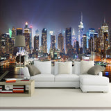 city-buildings-wallpaper--night-view-new-york