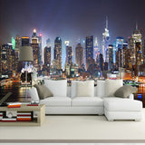 city-buildings-wallpaper--night-view-new-york