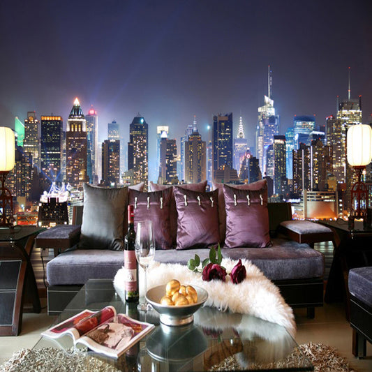 city-buildings-wallpaper--night-view-new-york