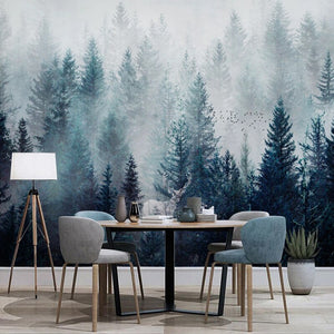 custom-photo-nordic-forest-landscape-oil-painting-wall-papers-home-decor-living-room-bedroom-dining-room-papier-peint-mural-3d