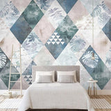 custom-wallpaper-mural-photo-nordic-modern-minimalist-plant-leaves-geometric-tv-background-wall-painting-living-room-bedroom-mural-decor-paper-papier-peint
