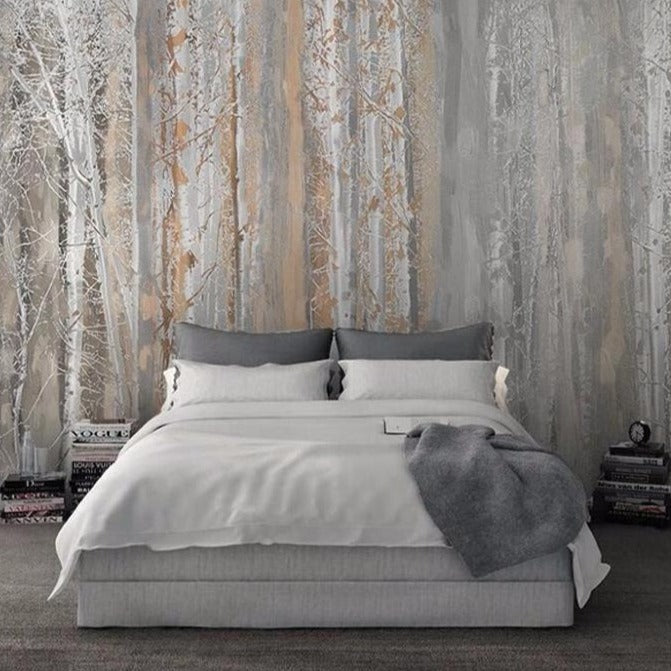 custom-mural-wallpaper-papier-peint-papel-de-parede-wall-decor-ideas-for-bedroom-living-room-dining-room-wallcovering-wood-texture-forest-oil-painting-style