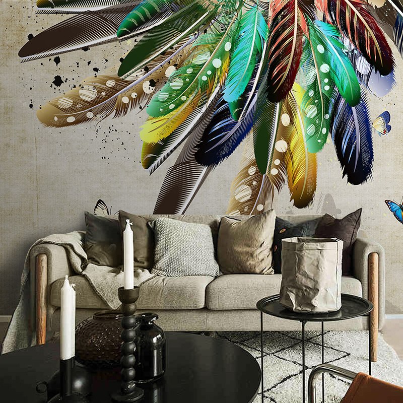 custom-photo-wallpaper-colorful-feather-butterfly-large-murals-creative-bedroom-living-room-background-wall-painting-home-decor