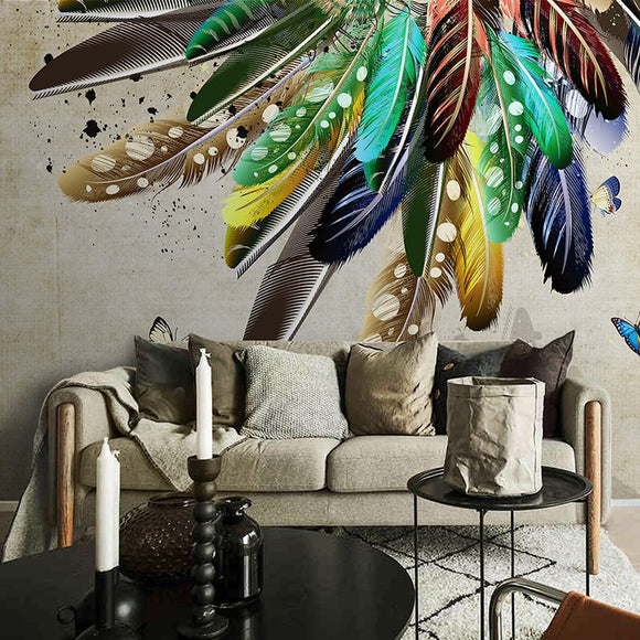 custom-photo-wallpaper-colorful-feather-butterfly-large-murals-creative-bedroom-living-room-background-wall-painting-home-decor