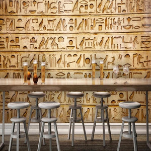 custom-mural-wallpaper-papier-peint-papel-de-parede-wall-decor-ideas-for-bedroom-living-room-dining-room-wallcovering-European-Style-Retro-Egyptian-Classical-Pictograph-Murals-Restaurant-Cafe-Background-Wall-Decor-Frescoes