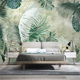 custom-mural-wallpaper-papier-peint-papel-de-parede-wall-decor-ideas-for-bedroom-living-room-dining-room-wallcovering-Nordic-Hand-Painted-Tropical-Plant-Leaves