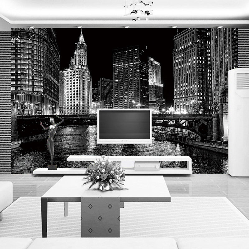 city-buildings-wallpaper-night-view-black-white