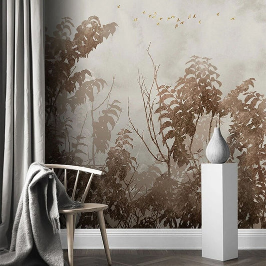 custom-photo-wallpaper-modern-fashion-hand-painted-nostalgic-forest-bird-background-wall-decorative-painting-mural-3d-home-decor-papier-peint