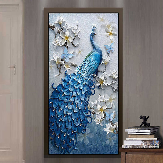 custom-any-size-3d-wall-mural-wallpaper-retro-nostalgic-wood-grain-cafe-mural-paintings-living-room-wallpaper-papel-de-parede-3d-entrance-mural-hallway-corridor-peacock-flower