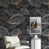 custom-photo-wallpaper-murals-wallpapers-for-living-room-tv-sofa-background-vintage-grey-plant-leaves-wall-paper-for-walls-papier-peint