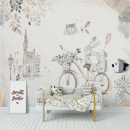 custom-mural-wallpaper-papier-peint-papel-de-parede-wall-decor-ideas-for-wallcovering-Nordic-Style-Simple-Rabbit-Children-s-Room-Decoration-Cartoon-Mural-Self-Adhesive