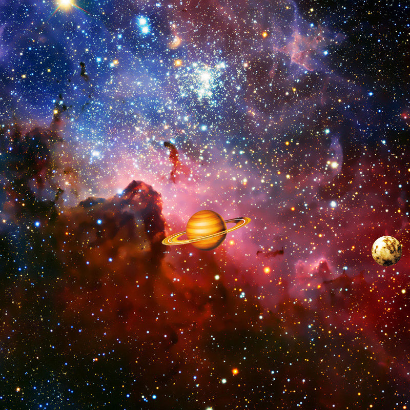 Custom Size Universe Star Ceiling Wallpaper Mural (㎡)