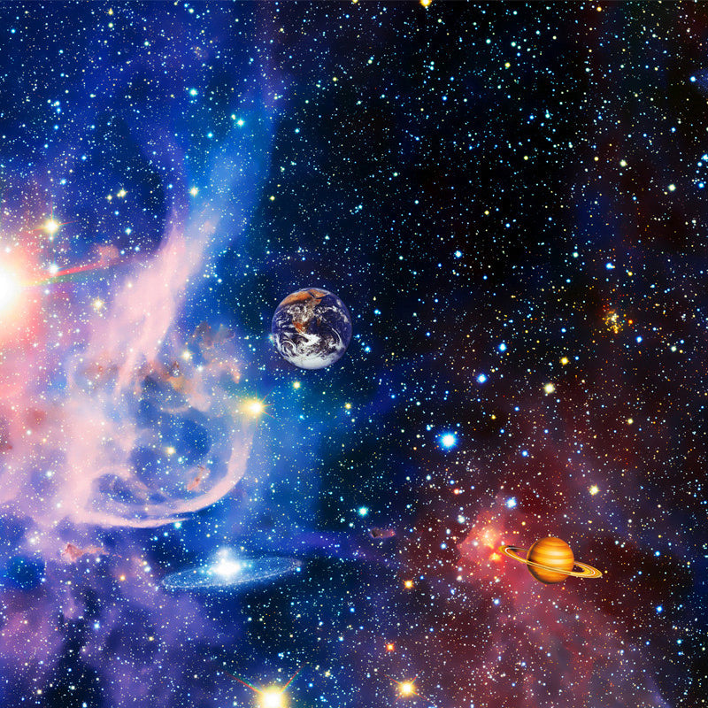 Custom Size Universe Star Ceiling Wallpaper Mural (㎡)