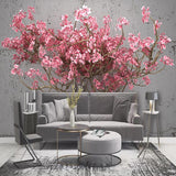 custom-mural-wallpaper-papier-peint-papel-de-parede-wall-decor-ideas-for-wallcovering-Self-Adhesive-Pink-Tree-Abstract-Art