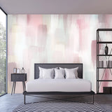custom-mural-wallpaper-papier-peint-papel-de-parede-wall-decor-ideas-for-wallcovering-Self-Adhesive-Wallpaper-Modern-Pink-Abstract-Watercolor-Painting