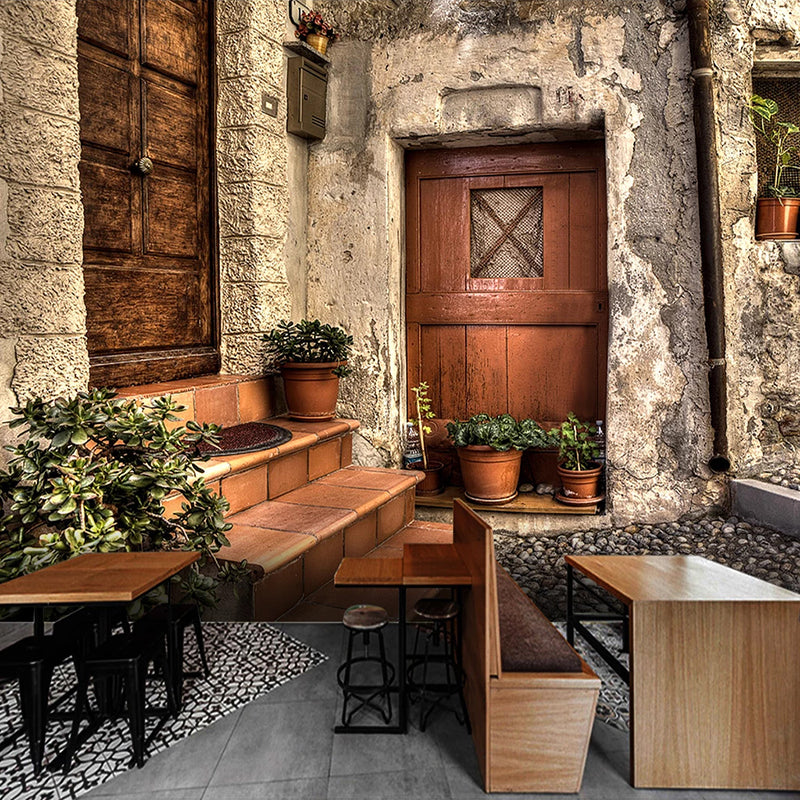 custom-self-adhesive-mural-wall-stickers-home-decor-old-house-retro-cafe-restaurant-background-decor-wall-painting-living-room-papier-peint