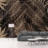 custom-southeast-asian-golden-leaves-3d-wallpaper-for-wall-paper-living-room-bedroom-abstract-art-murals-papel-de-parede-3-d-papier-peint
