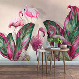 custom-wall-mural-banana-leaf-flamingo-waterproof-canvas-painting-wallpaper-for-bedroom-study-room-living-room-art-decoration-3d-papier-peint