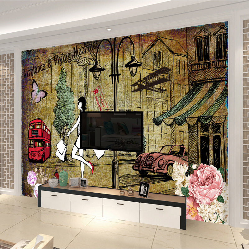 retro-nostalgic-graffiti-streetscape-wallpaper
