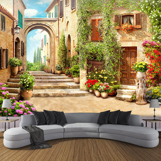 wall-mural-custom-wallcovering-european-town-street-view-wallpaper