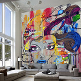 Creative-Wallpaper-beauty-graffiti