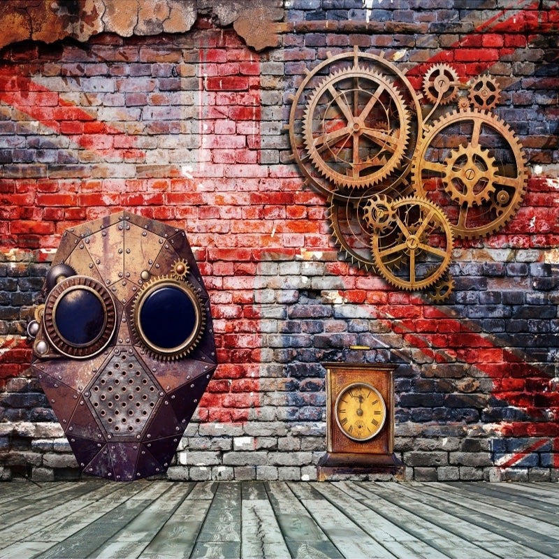 Creative-Wallpaper-european-nostalgic-graffiti