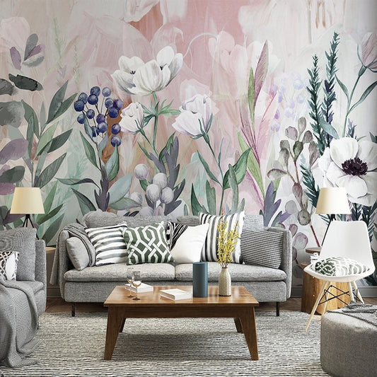 custom-mural-wallpaper-papier-peint-papel-de-parede-wall-decor-ideas-for-bedroom-living-room-dining-room-wallcovering-Nordic-Plants-Flowers-American-Pastoral-Wall-Cloth-Restaurant