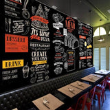 custom-mural-wallpaper-papier-peint-papel-de-parede-wall-decor-ideas-for-bedroom-living-room-dining-room-wallcovering-mexican-food-tacos-restaurant-snack-bar-industrial Decor