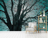 custom-mural-wallpaper-papier-peint-papel-de-parede-wall-decor-ideas-for-bedroom-living-room-dining-room-wallcovering-3d-hand-painted-oil-painting-big-tree-silhouette-background