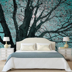 custom-mural-wallpaper-papier-peint-papel-de-parede-wall-decor-ideas-for-bedroom-living-room-dining-room-wallcovering-3d-hand-painted-oil-painting-big-tree-silhouette-background