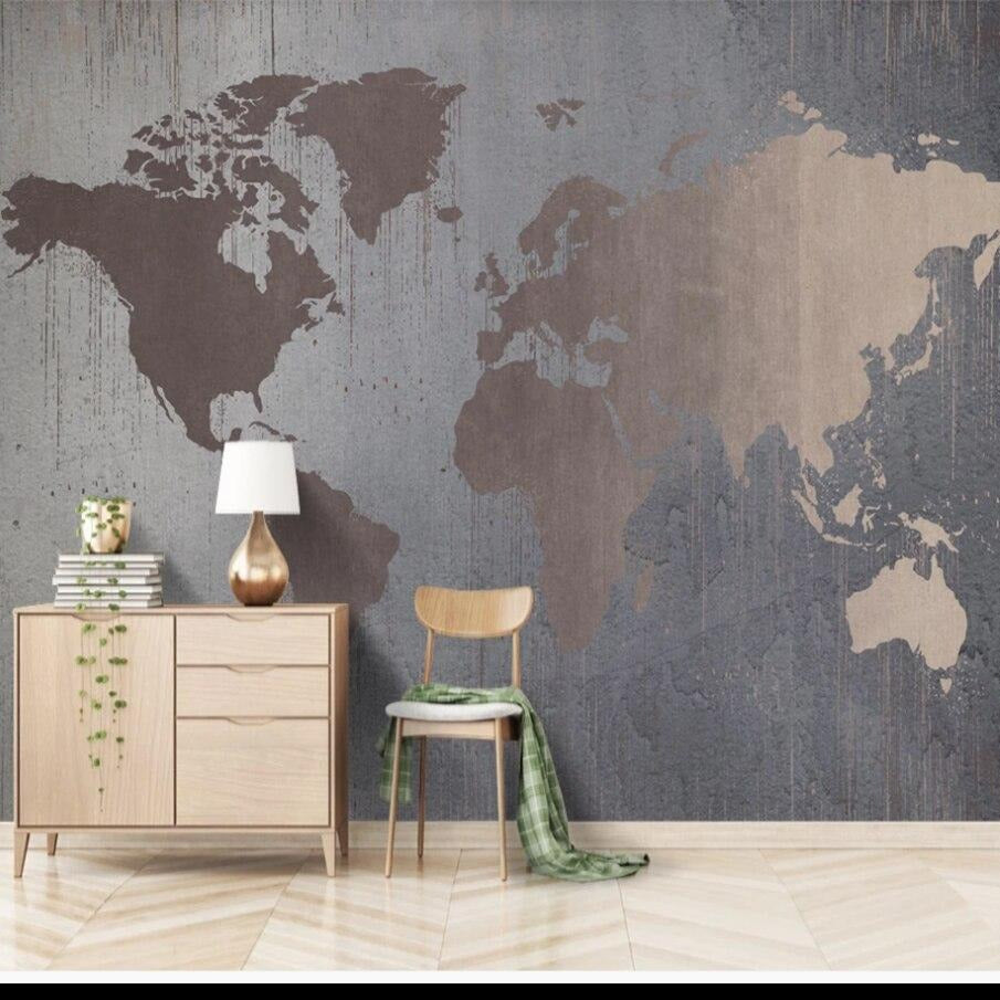 custom-mural-wallpaper-3d-living-room-bedroom-home-decor-wall-painting-papel-de-parede-papier-peint-world-map-Nordic-abstract-golden-simple-personality-retro-home-interior-background