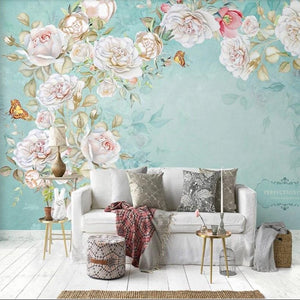 custom-mural-wallpaper-3d-living-room-bedroom-home-decor-wall-painting-papel-de-parede-papier-peint-nordic-hand-painted-small-fresh-flowers-and-plants-floral