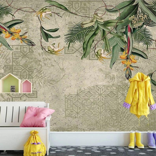 custom-mural-wallpaper-3d-living-room-bedroom-home-decor-wall-painting-papel-de-parede-papier-peint-nordic-tropical-forest-geometric