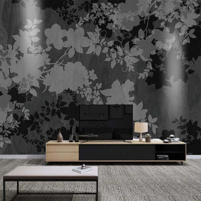 custom-size-black-leaves-wallpaper-mural-for-bedroom-living-room-tv-sofa-backdrop-wall-home-decor-papier-peint