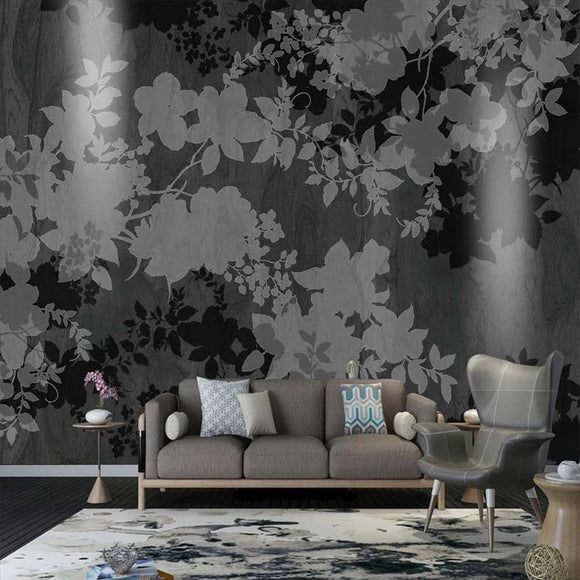 custom-size-black-leaves-wallpaper-mural-for-bedroom-living-room-tv-sofa-backdrop-wall-home-decor-papier-peint