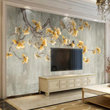 custom-mural-wallpaper-papier-peint-papel-de-parede-wall-decor-ideas-for-bedroom-living-room-dining-room-wallcovering-Chinese-rich-golden-ginkgo-tree-TV-background-wall