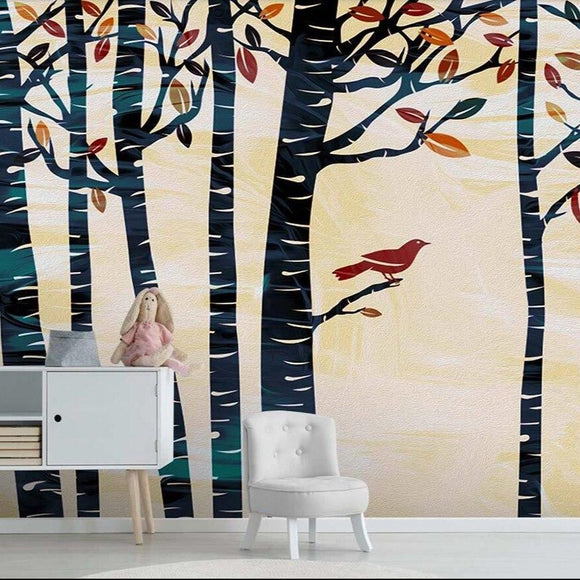 custom-mural-wallpaper-3d-living-room-bedroom-home-decor-wall-painting-papel-de-parede-papier-peint-colorful-autumn-woods-background-wall-painting