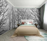 custom-size-wall-mural-3d-wallcovering-decorative-wallpaper-black-and-white-trees-forest-scene-background-wall-painting
