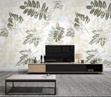 custom-size-wall-mural-3d-wallcovering-decorative-wallpaper-black-and-white-trees-forest-scene-background-wall-painting-leaves-plants