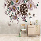 custom-size-wall-mural-3d-wallcovering-decorative-wallpaper-background-wall-painting-HD-floral-hand-painted