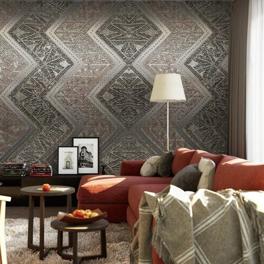 custom-mural-wallpaper-papier-peint-papel-de-parede-wall-decor-ideas-for-bedroom-living-room-dining-room-wallcovering-Modern-metal-abstract