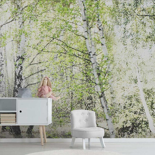 custom-size-wall-mural-decorative-wallpaper-small-forest-background-wall-painting