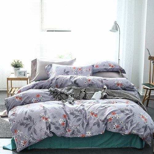 egyptian-cotton-queen-king-size-bedding-set-leaf-floral-print-modern-pastoral-bed-set-cotton-bedsheets-duvet-quilt-cover-set